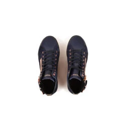 Pataugas PALME/MIX F4H MARINE/ROSE -Pataugas 628270 922 BASKET FEMME PALME MIX F4H MARINE ROSE 6