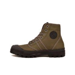 Pataugas AUTHENTIQUE/W MADE IN FRANCE F4G KAKI -Pataugas BOOTS FEMME AUTHENTIQUE KAKI 3