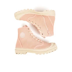 Pataugas AUTHENTIQUE M/ZIPTI F2I ROSE -Pataugas BOOTS FEMME OG MID ZIP ROSE PALE 628347 300 6