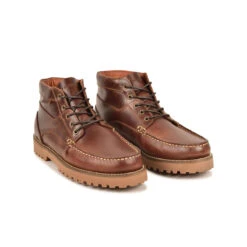 Pataugas LAURIER B/N H4I CHOCOLAT -Pataugas BOOTS HOMME LAURIER B N H4I CHOCOLAT 628538 803 4