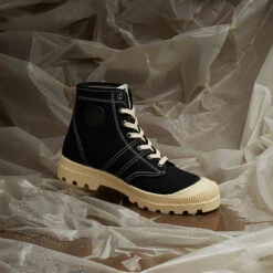 Pataugas AUTHENTIQUE/T F4G NOIR/MARFIL -Pataugas F Authentique T Noir Marfil